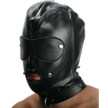 ruff GEAR Premium Leather Locking Slave Hood