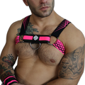 Breedwell Revolution Bulldog Harness Neon Pink