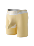 2 Pack Men's Supportive Separated Pouch Ultra-Soft Anti-Chafing Midway Briefs