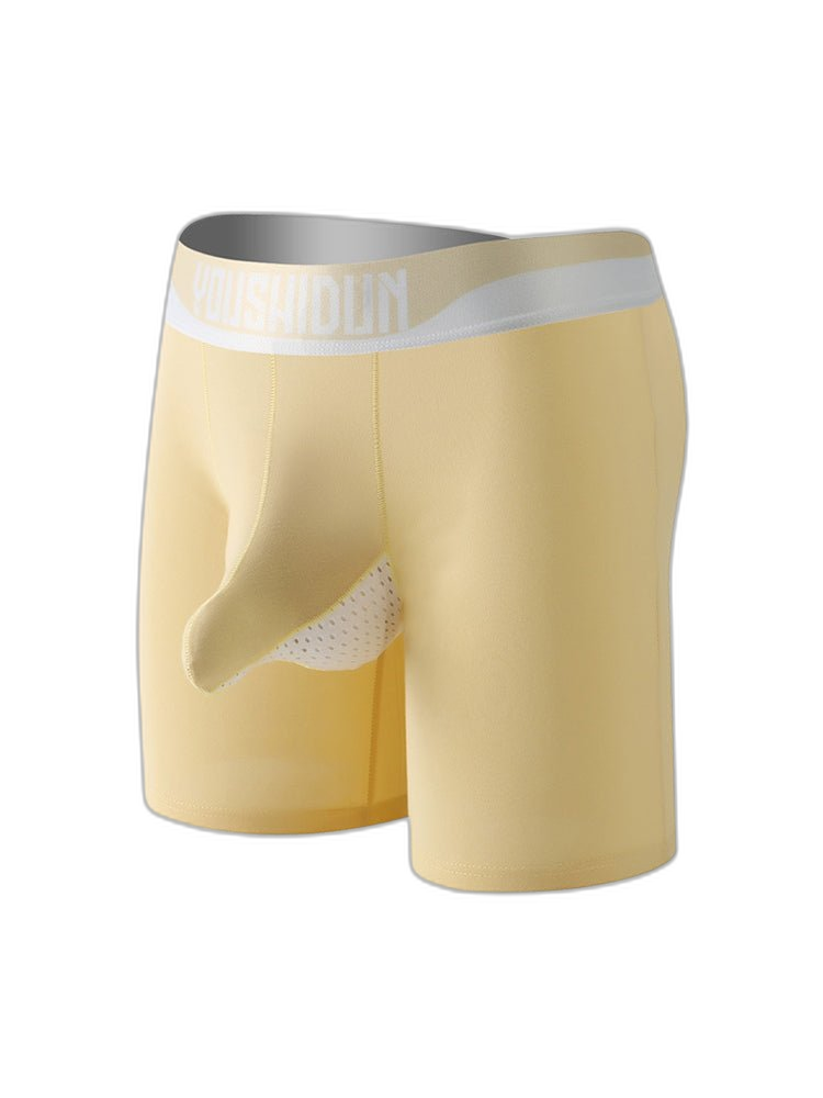 2 Pack Men's Supportive Separated Pouch Ultra-Soft Anti-Chafing Midway Briefs
