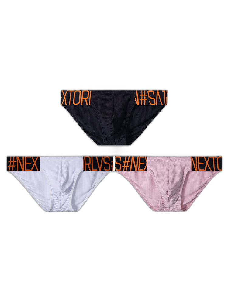 2 Pack Men’s Wide Waistband Big Pouch Briefs
