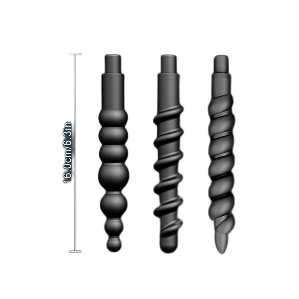 Silicone Anal Plug Vacuum Pump Anal Trainer Threaded Butt Plug Prostate Massager Anal Dildos Sex Toys