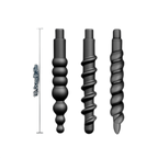 Silicone Anal Plug Vacuum Pump Anal Trainer Threaded Butt Plug Prostate Massager Anal Dildos Sex Toys