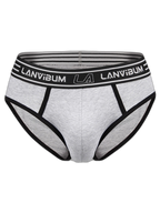 Men’s Spliced Color Pouch Briefs