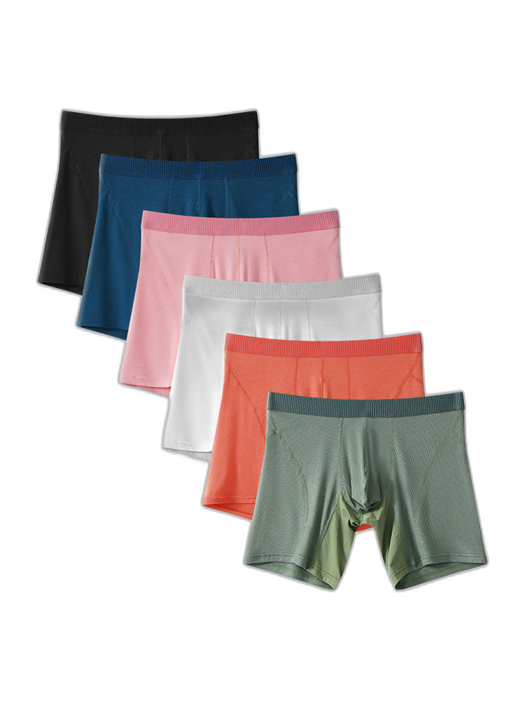 2 Pack Men’s Casual Ice Silk Midway Briefs