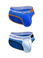 2 Pack Men's Middle-Rise Cotton Sexy Briefs