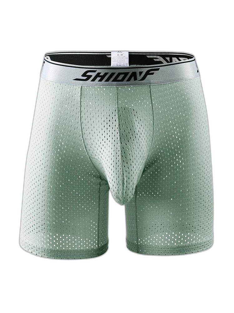 2 Pack Men’s Mesh Separate Pouch Boxers Briefs