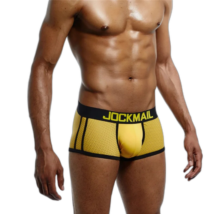 Jockmail Coloured Mesh Boxers (4 Pack)