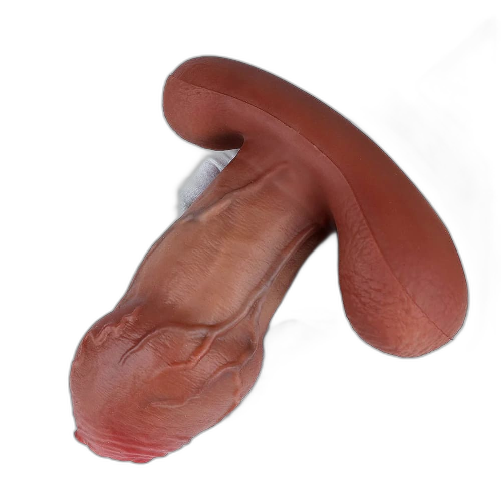 Realistic Pleasure – Anal Vibrator  – Realistic Silicone Dildo