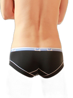 3 Pack Sexy Fashion Ice Silk Solid Color Men's Briefs