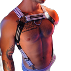 Breedwell Gymnetixxx Body Harness White