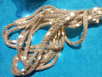 GRESONIC HEMP ROPE WITH LIGHTS WITH TIMER for camping, Christmas and more