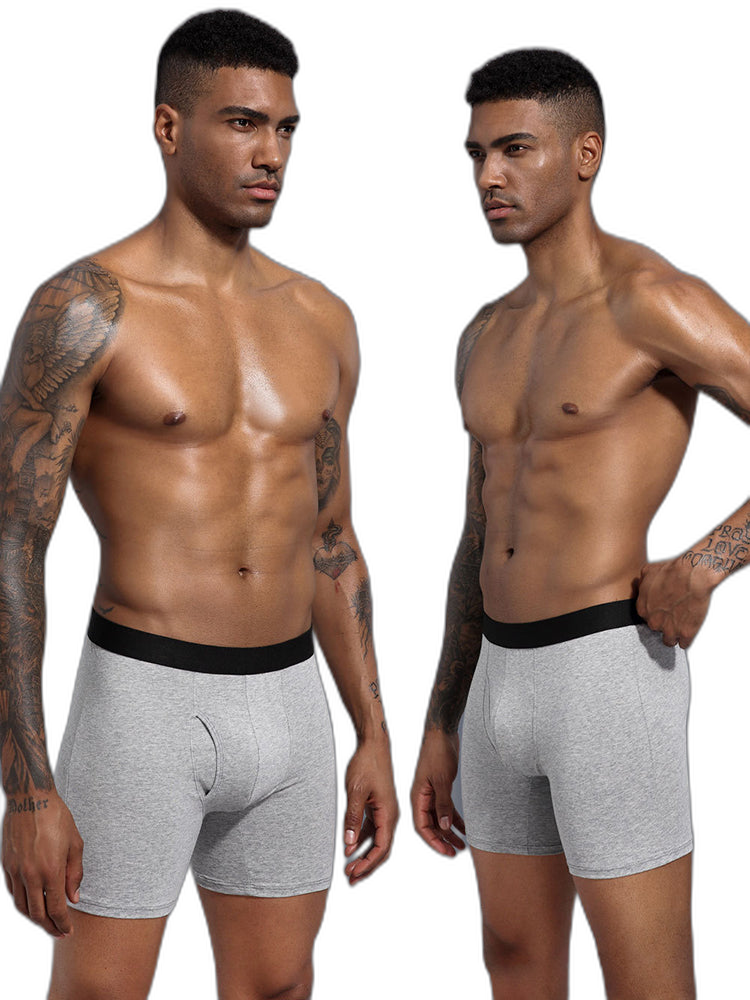 Multi-pack Men's Prevent Thighs Chafing Boxer Briefs