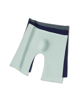 3 Pack Men's Breathable Seamless Mid-Length Boxer Briefs