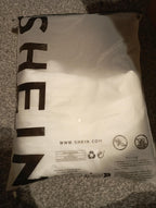 WOMEN'S SHEIN CURVE WHITE T-SHIRT (XL & XXL)
