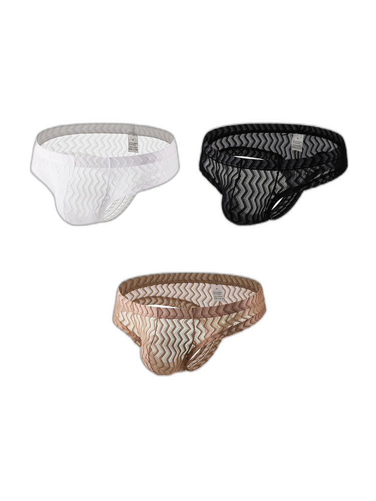 3-pack Men's Sexy Lace Thong