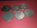 COIN : 6 DIFFERENT COINS - 4 BARBADOS & 2 EAST CARIBBEAN COINS