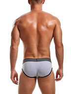 Men’s Spliced Color Pouch Briefs