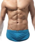 Men's Sexy Side Split  Boxers With Support Pouch