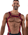 Mr.S Leather FuckGear Crossbow Harness Black/Red
