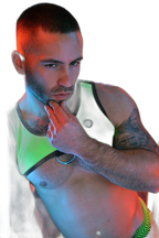 Breedwell Futura Tank Harness Neon Green