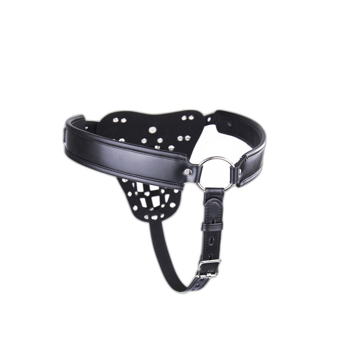 Leather Chastity Jockstrap