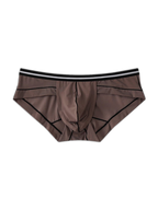 3 Pack Men's Semi-Transparent Comfortable Soft Skin-Friendly Minimalist Briefs