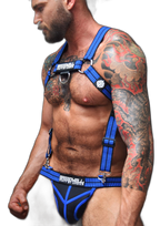 Breedwell Hybred Body Harness Blue