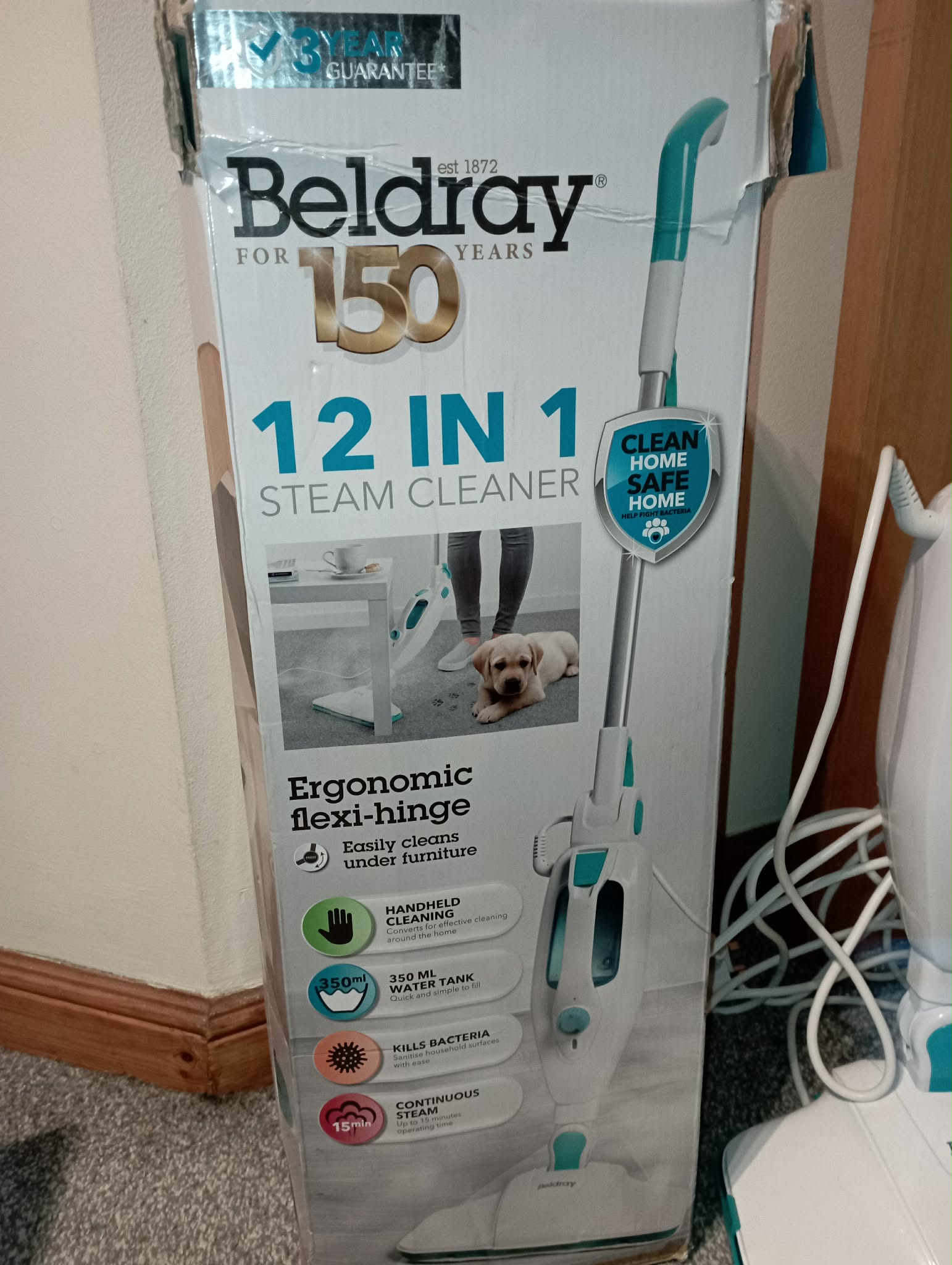 BELDRAY 12 IN 1 STEAM CLEANER