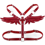 Angel Wings Leather Harness