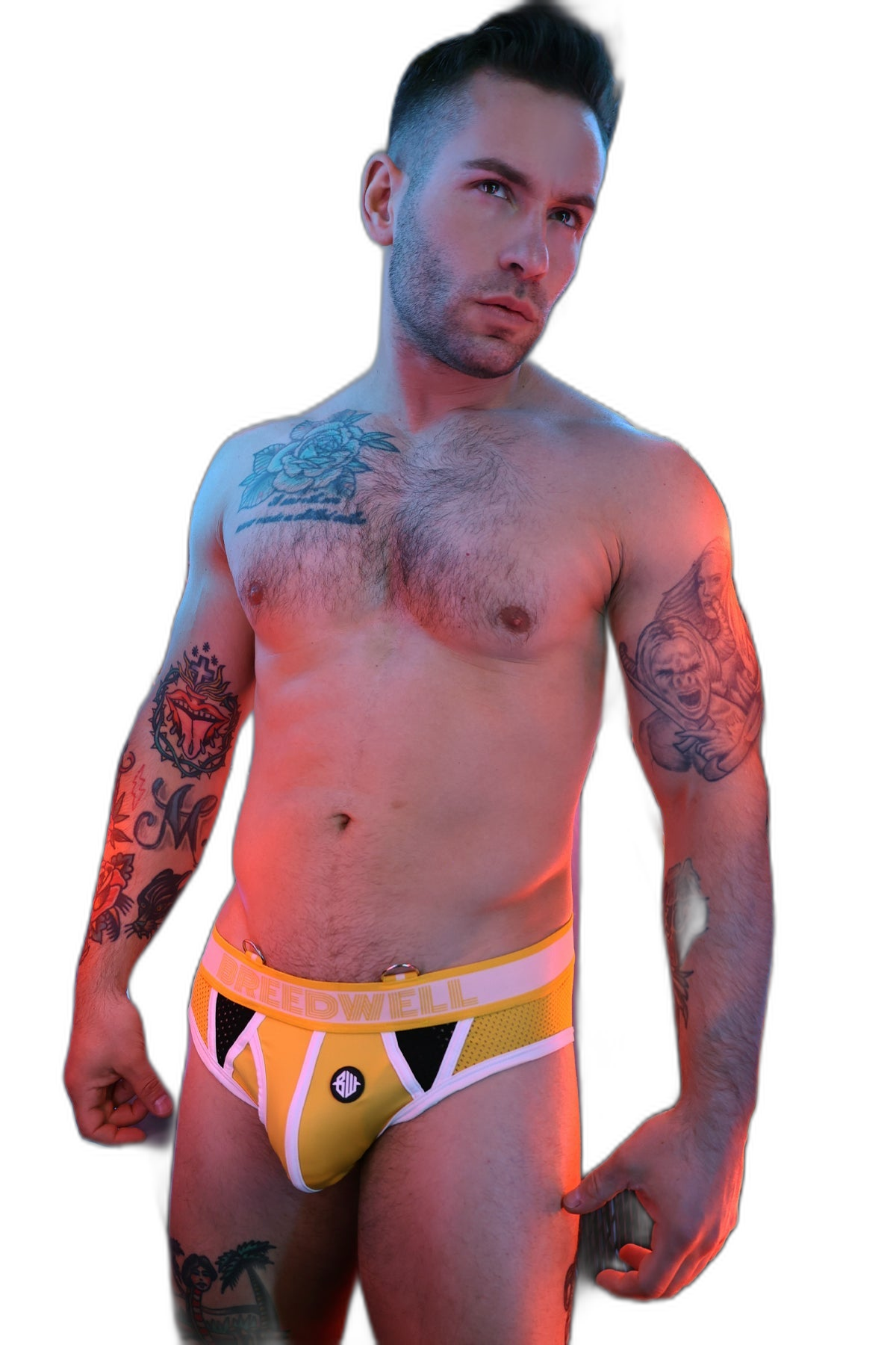 Breedwell Retro Remix Briefs Yellow