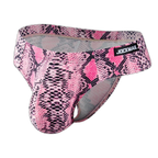 Jockmail Leopard Sizzle Thong