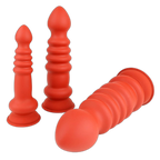 Pili – Ribbed Butt Plug – Dual Density Anal Expander