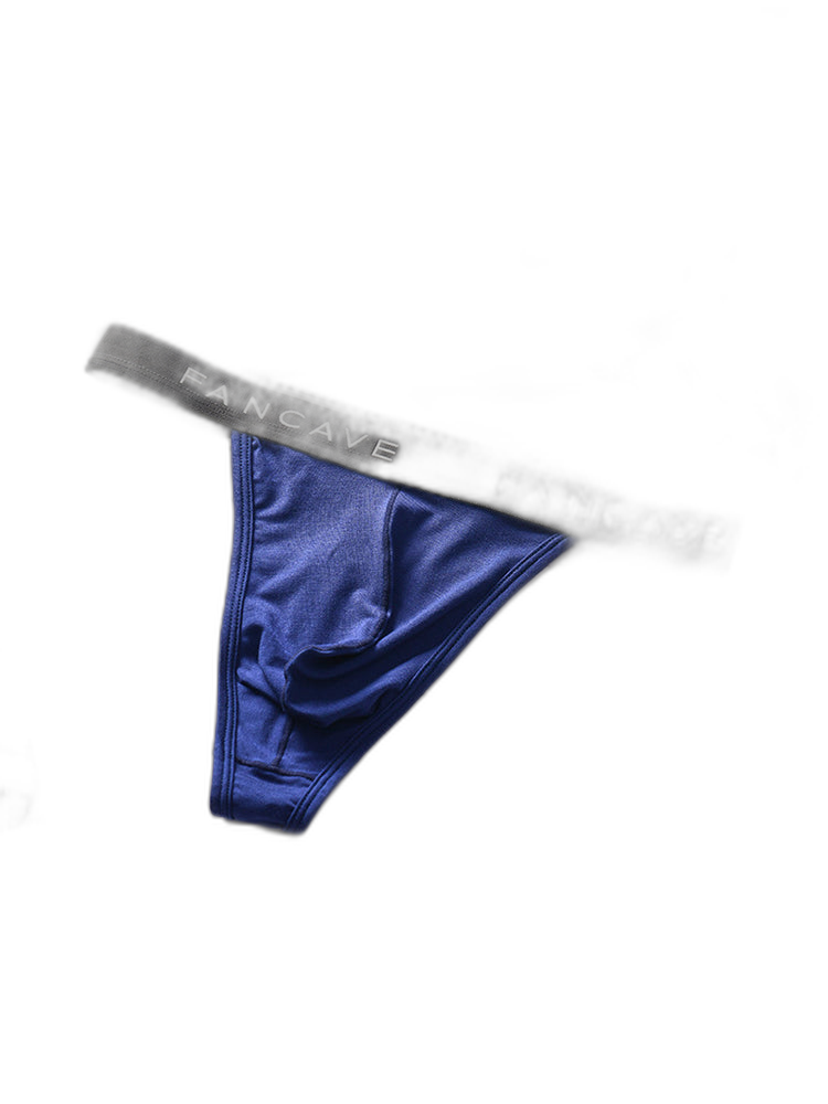 3 Pack Men's Modal U-Pouch Mid-Rise Thongs