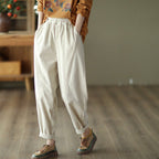 Retro Corduroy Harlan Pants Female