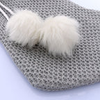Christmas Tree Gift Bag Pompon Pendant