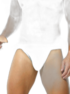 3 Pack Men's Breathable Mesh Odor-Resistant Solid Color Sexy Briefs