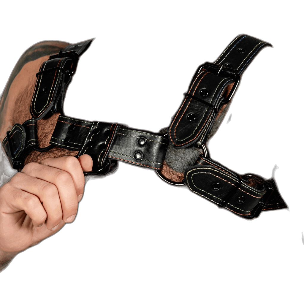 ruff GEAR Proud Leather Bulldog Harness