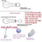 CEAGGDY 20 LED Light Up Balloons – 12-Inch Neon Flashing Balloons for Parties & Celebrations