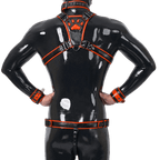 Furrjoi Harness, Cuff, Collar, Lead Underwear Bundle Orange