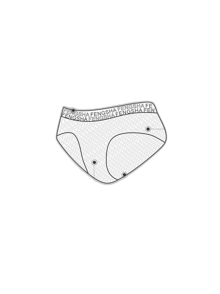 2 Pack Men's Breathable Youth U-Convex Pouch Briefs