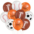 Censen 45 Pieces Sports Balloons 12 Inch – Latex Balloons for Football, Basketball, Baseball & Soccer Party Decor