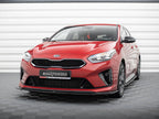 Maxton Design - FRONT SPLITTER V.1 KIA CEED GT / GT-LINE MK3 / PROCEED MK1