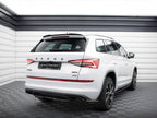 Maxton Design - REAR SIDE SPLITTERS SKODA KODIAQ SPORTLINE *VERSION WITH MUDFLAPS* (2017-2021)
