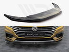 Maxton Design - Front Splitter V.1 Volkswagen Arteon R-Line Sedan / Shooting Brake Mk1
