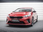 Maxton Design - FRONT SPLITTER V.2 KIA CEED GT / GT-LINE MK3 / PROCEED MK1