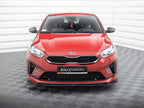 Maxton Design - FRONT SPLITTER V.3 KIA CEED GT / GT-LINE MK3 / PROCEED MK1
