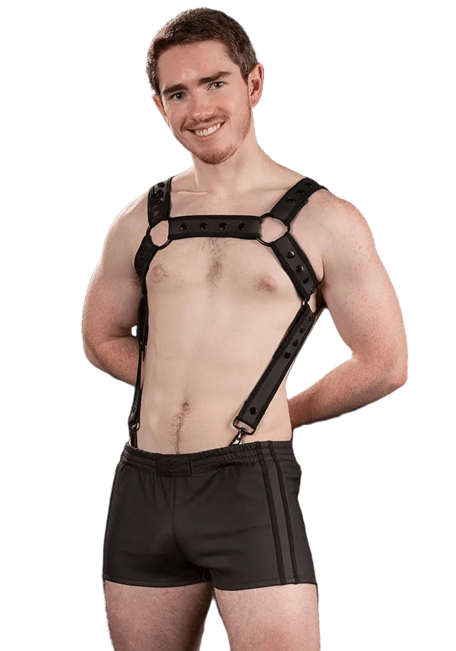 Mr.S Leather FuckGear Crossbow Harness Black/Black