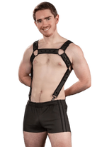 Mr.S Leather FuckGear Crossbow Harness Black/Black
