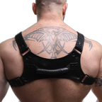 ruff GEAR Leather Bulldog Action Harness